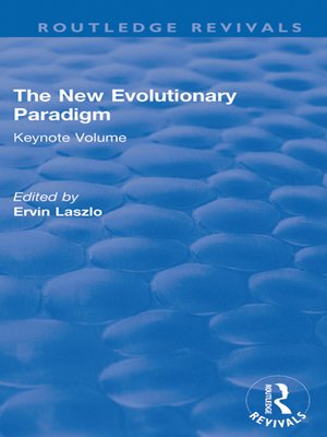 cover image of The New Evolutionary Paradigm